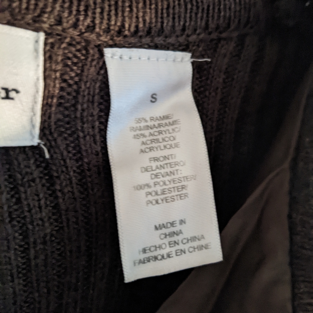 Alfred Dunner Full Zip Fur Sweater - Picture 6 of 6
